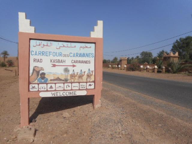 Hotel Carrefour Des Nomades M’hamid El Ghizlane Exterior foto